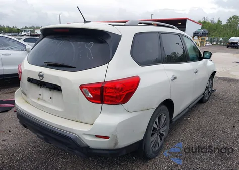 2017 Nissan Pathfinder S z USA, uszkodzony, nr VIN 5N1DR2MN8HC907478